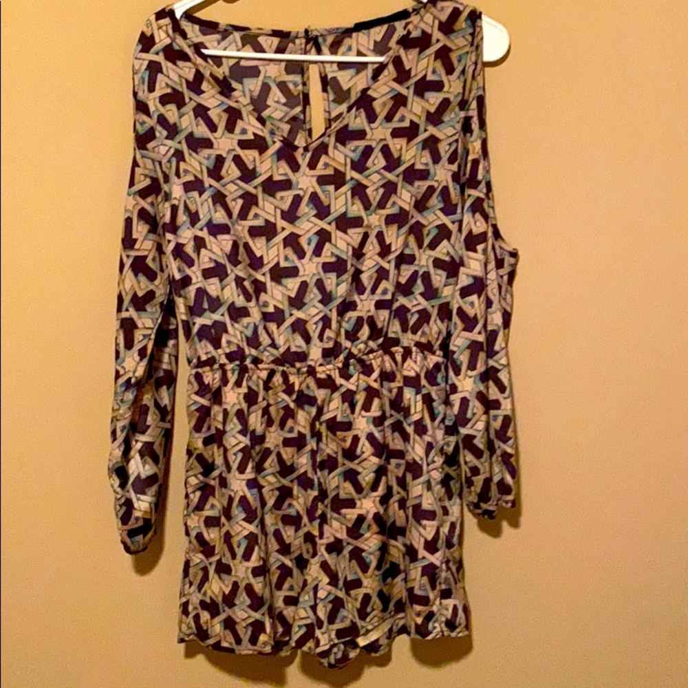 Long sleeved romper
